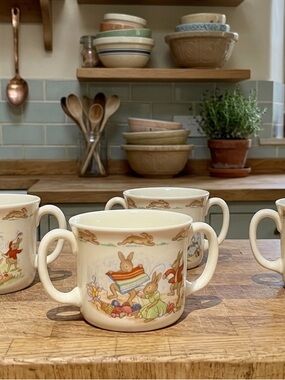 Vintage Royal Doulton Bunnykins Two Handled Mug Choice of Premium English Cup